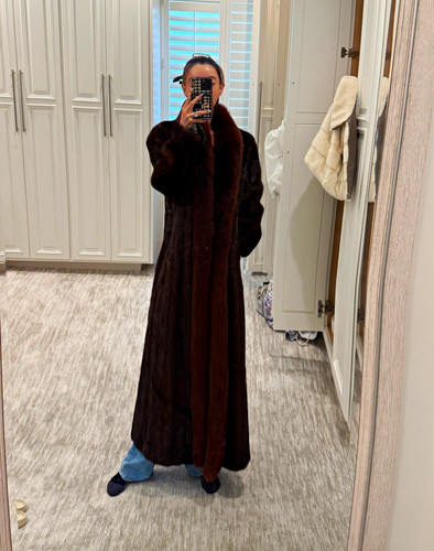 Sable brown colored - colored, mink