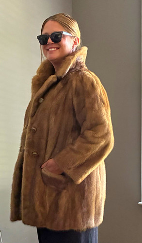Vintage gimbles mink - mink, jacket